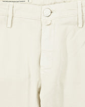 Jacob Cohen Bobby Gabardine Stretch Off White