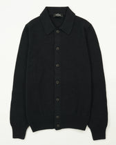 Gran Sasso Cardigan Cotton Cashmere Navy