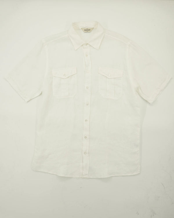 Gran Sasso Shirt Linen White