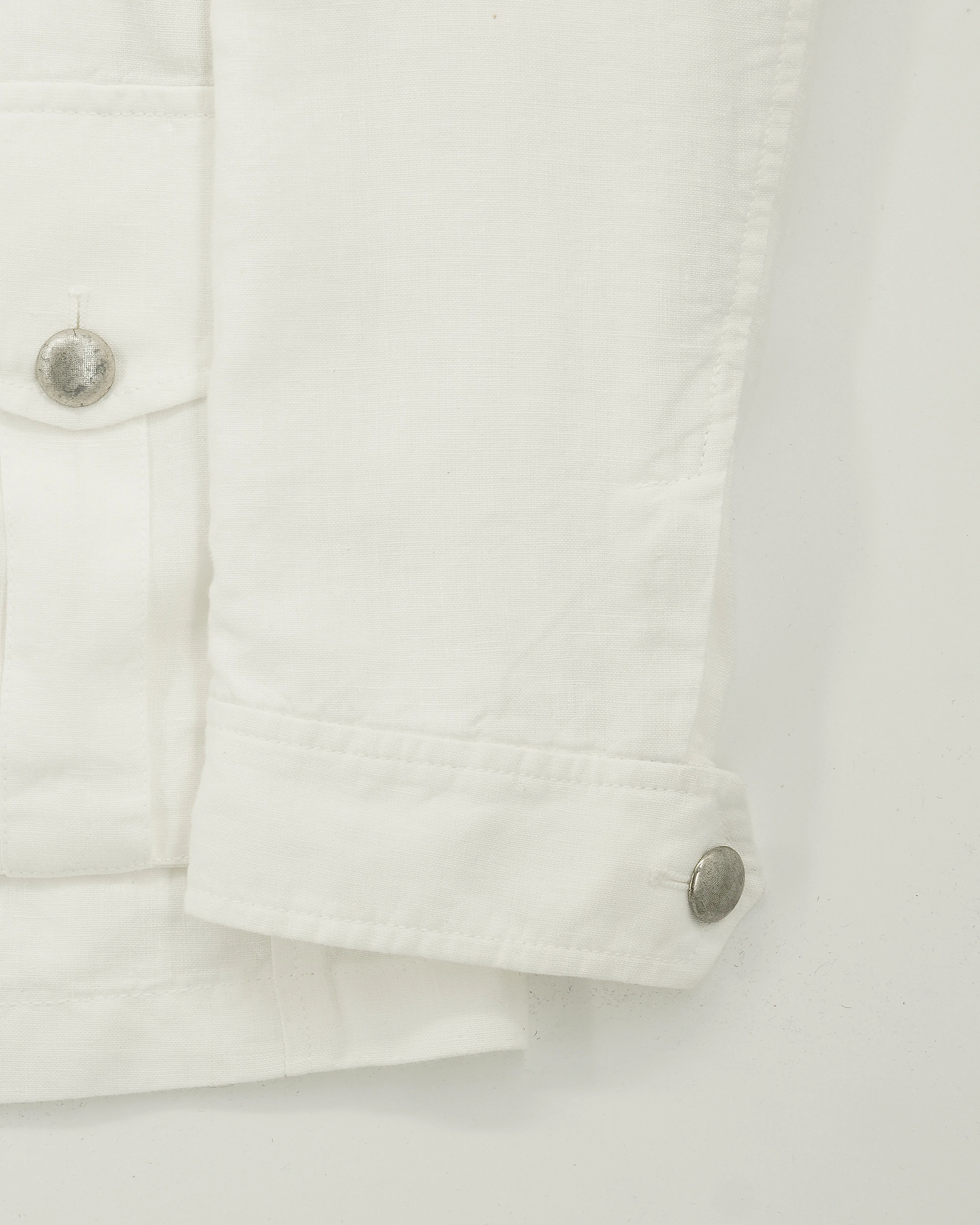 LBM Safari Jacket Pure Linen White