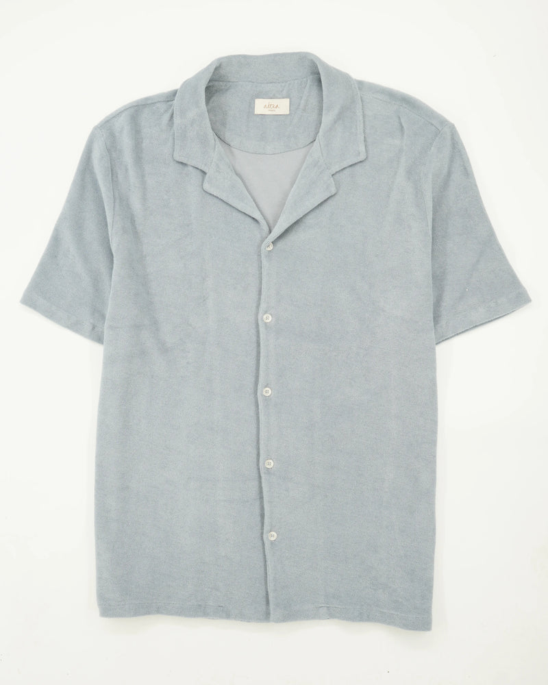 Altea Resort Shirt Terry Light Blue