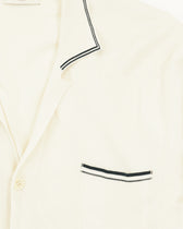 Altea Resort Shirt Pure Cotton Cream White