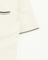 Altea Resort Shirt Pure Cotton Cream White