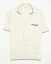 Altea Resort Shirt Pure Cotton Cream White