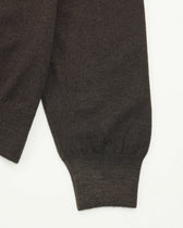 Gran Sasso Crewneck Garment Dyed Merino Wool Brown