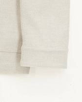 Fradi Overshirt Pure Cotton Knit Light Grey