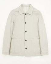Fradi Overshirt Pure Cotton Knit Light Grey