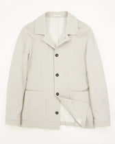 Fradi Overshirt Pure Cotton Knit Light Grey