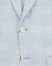 Sand Copenhagen Jacket Check Light Blue