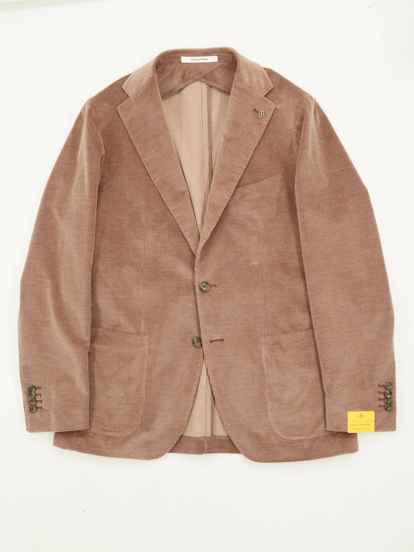 Tagliatore Jacket Zegna Cashco Corduroy Dusty Red