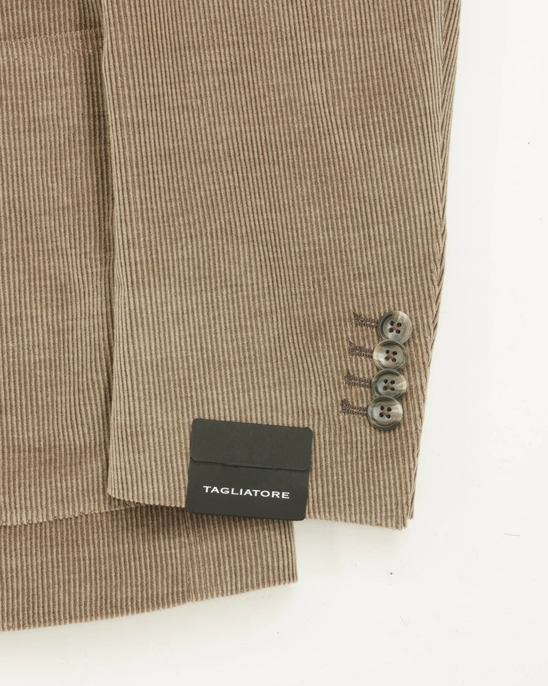 Tagliatore Jacket Cashco Corduroy Taupe