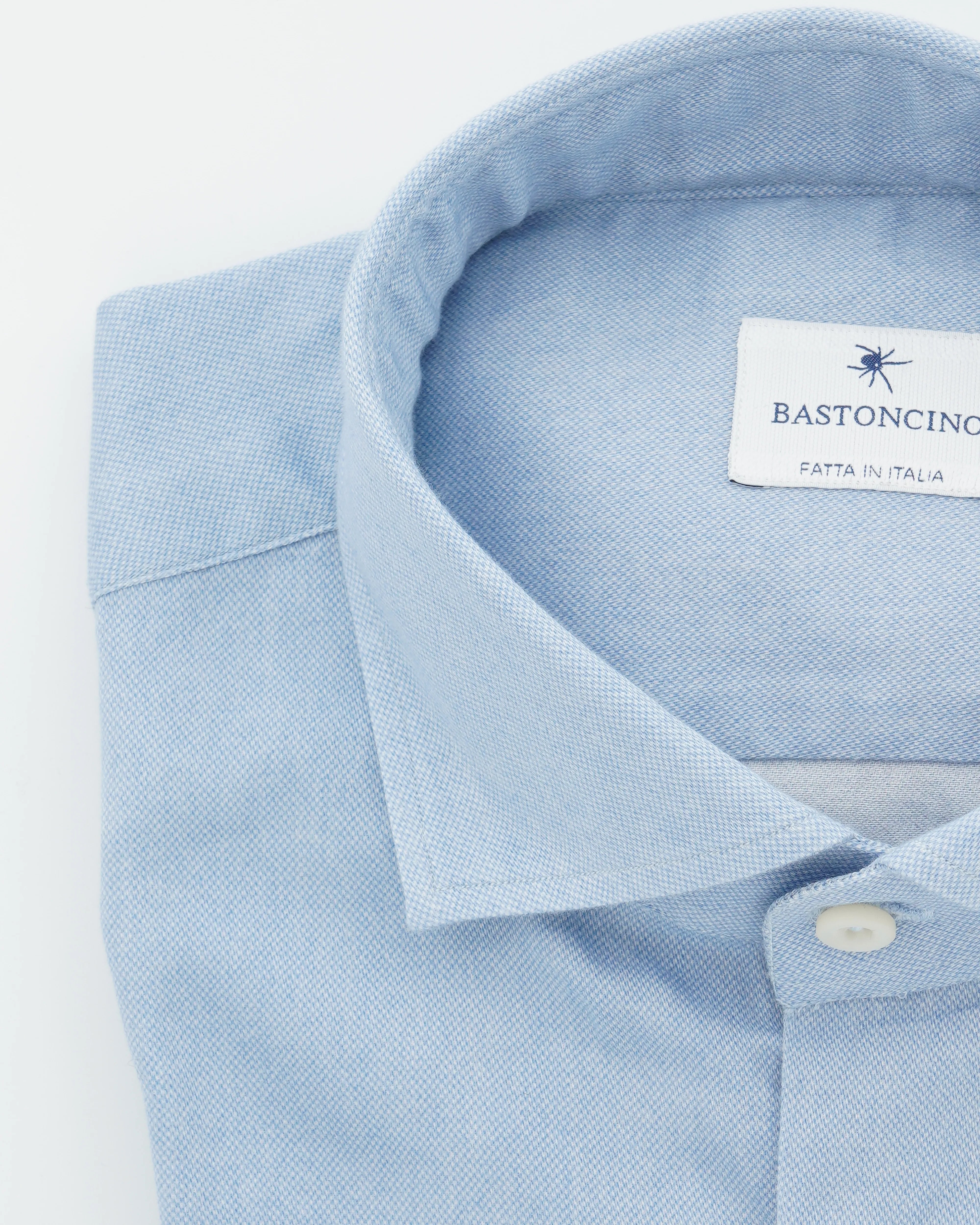 Bastoncino Shirt Pure Cotton Light Blue
