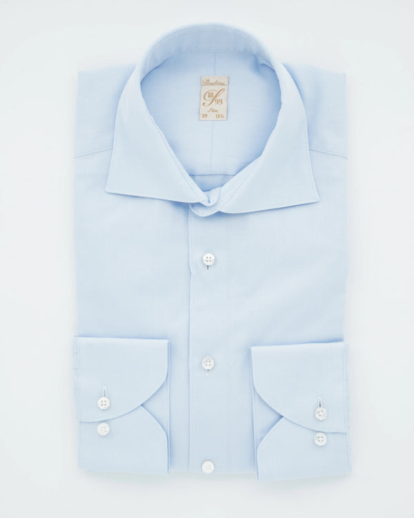 Stenströms Shirt 1899 Pure Cotton Light Blue