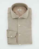 Sonrisa Shirt Washed Cotton Jersey Beige