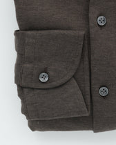 Sonrisa Shirt Lyocell Stretch Jersey Brown