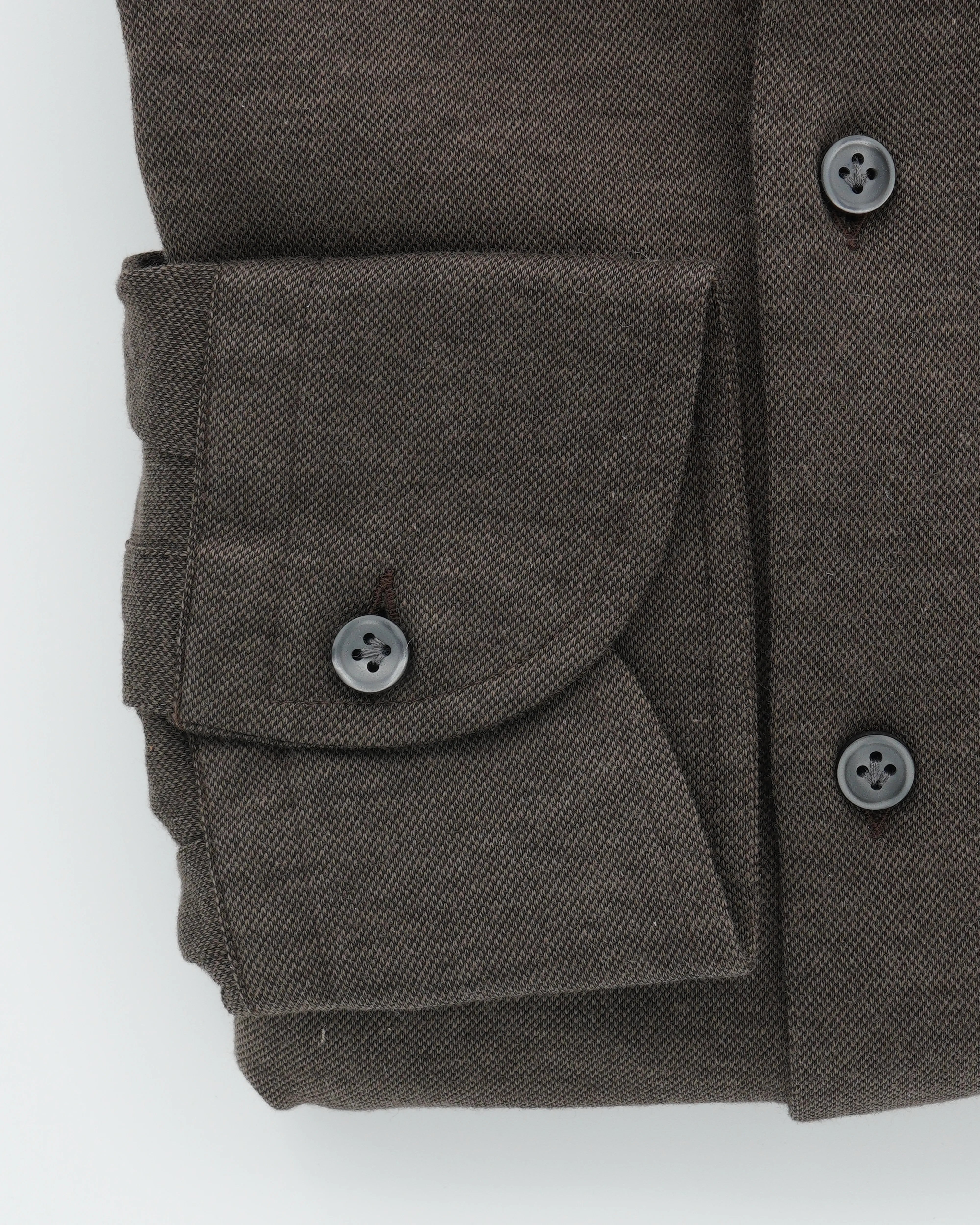 Sonrisa Shirt Lyocell Stretch Jersey Brown