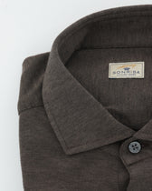 Sonrisa Shirt Lyocell Stretch Jersey Brown