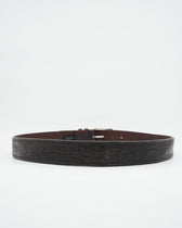 Gavazzeni Belt Crocodile Dark Brown