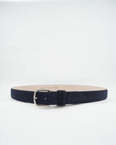 Thomas Belt Adjustable Suede Navy