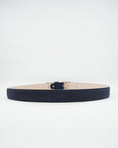 Thomas Belt Adjustable Suede Navy