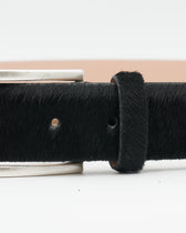 Jacob Cohen Belt Horse Hair Black