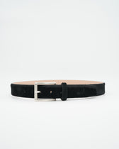 Jacob Cohen Belt Horse Hair Black