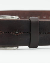 Orciani Belt Bull Soft Cocoa Brown