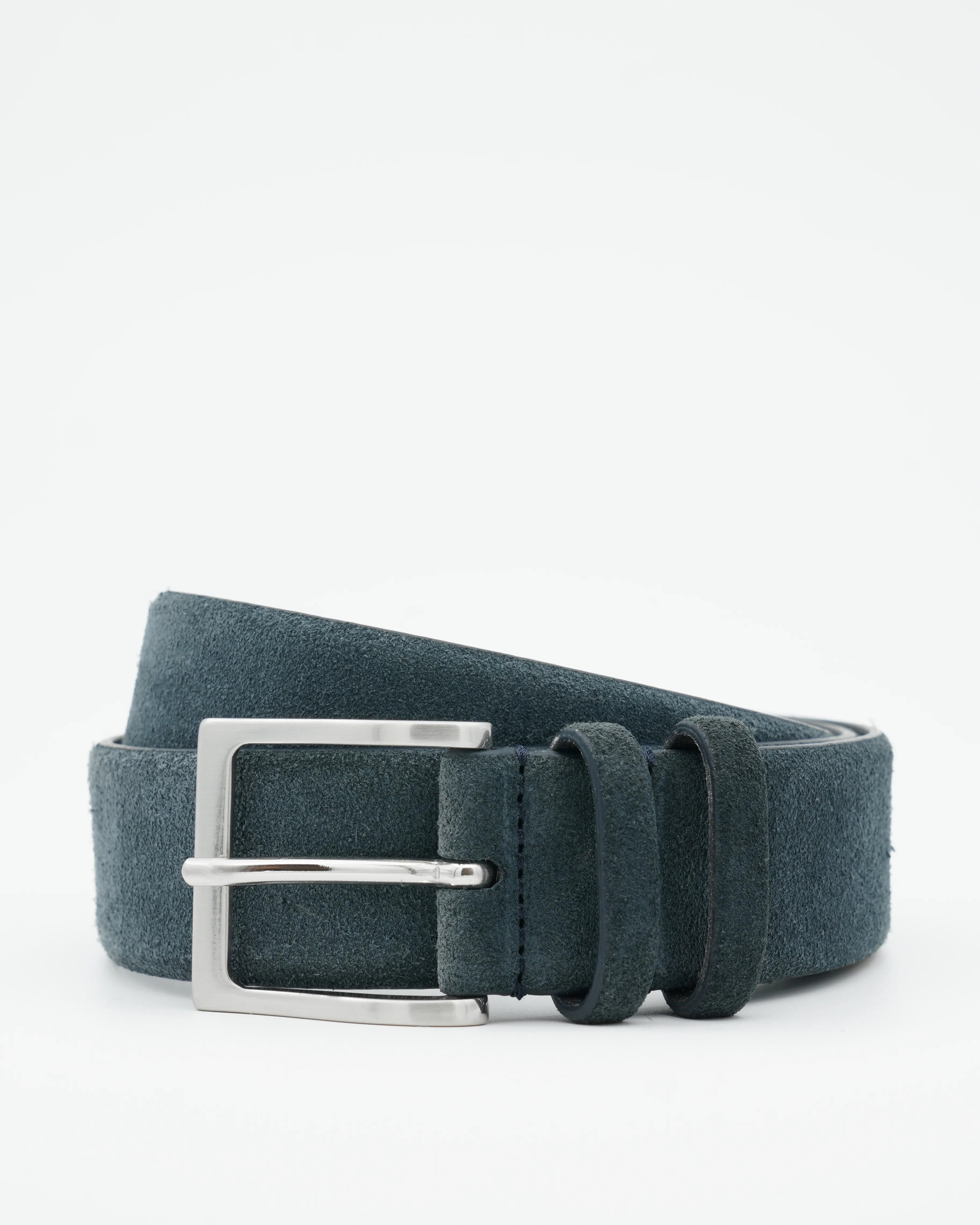 Gavazzeni Belt Suede Blue