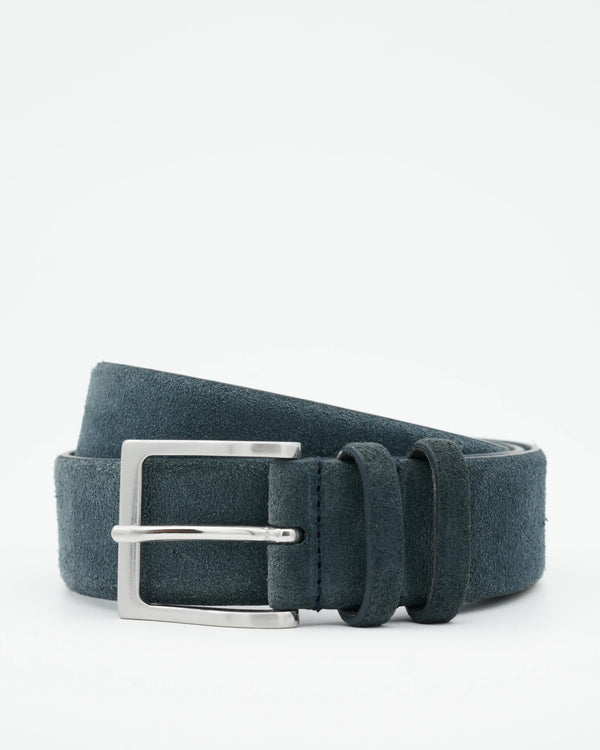 Gavazzeni Belt Suede Blue