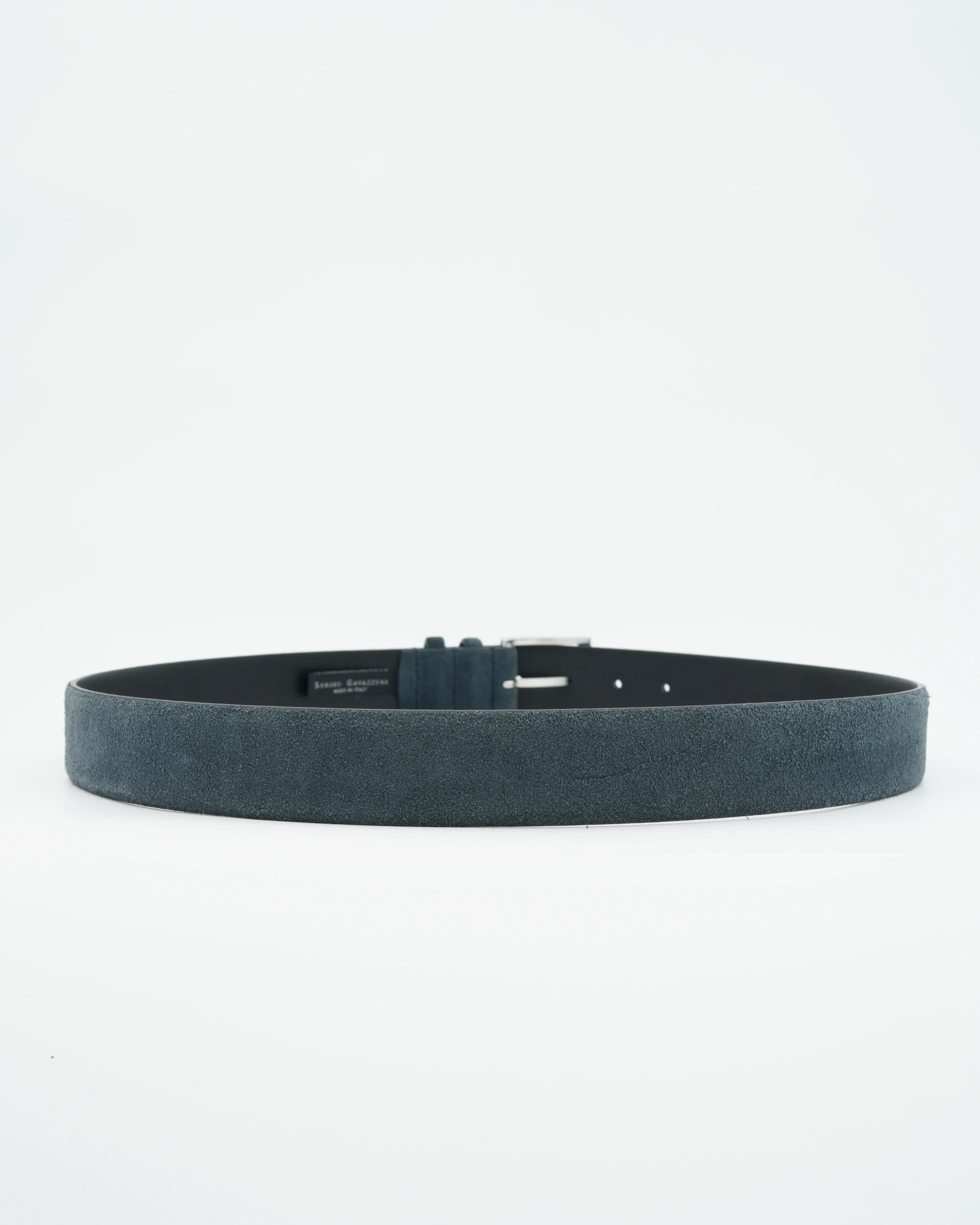 Gavazzeni Belt Suede Blue