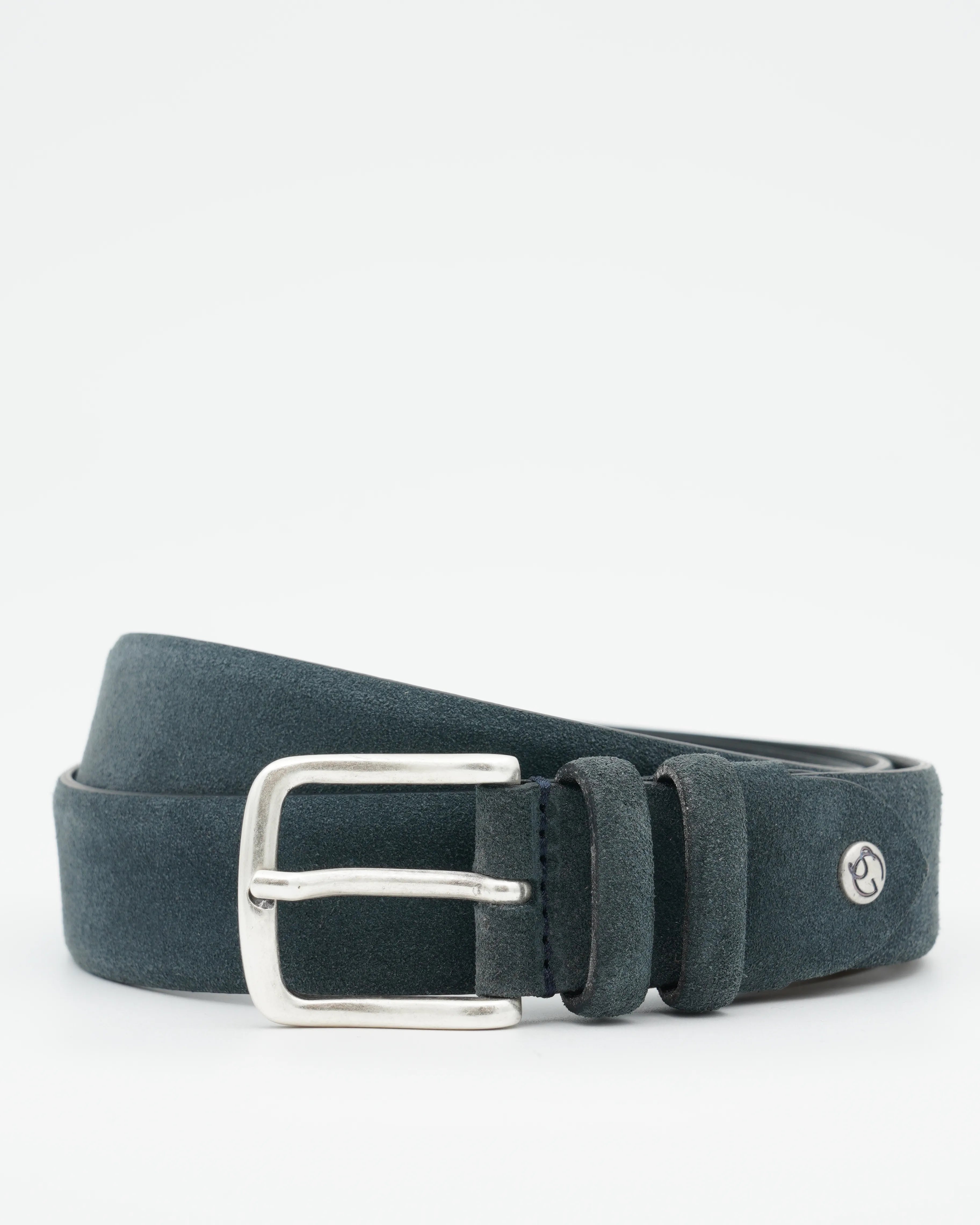 Gavazzeni Belt Adjustable Suede Blue