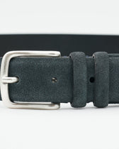 Gavazzeni Belt Adjustable Suede Blue