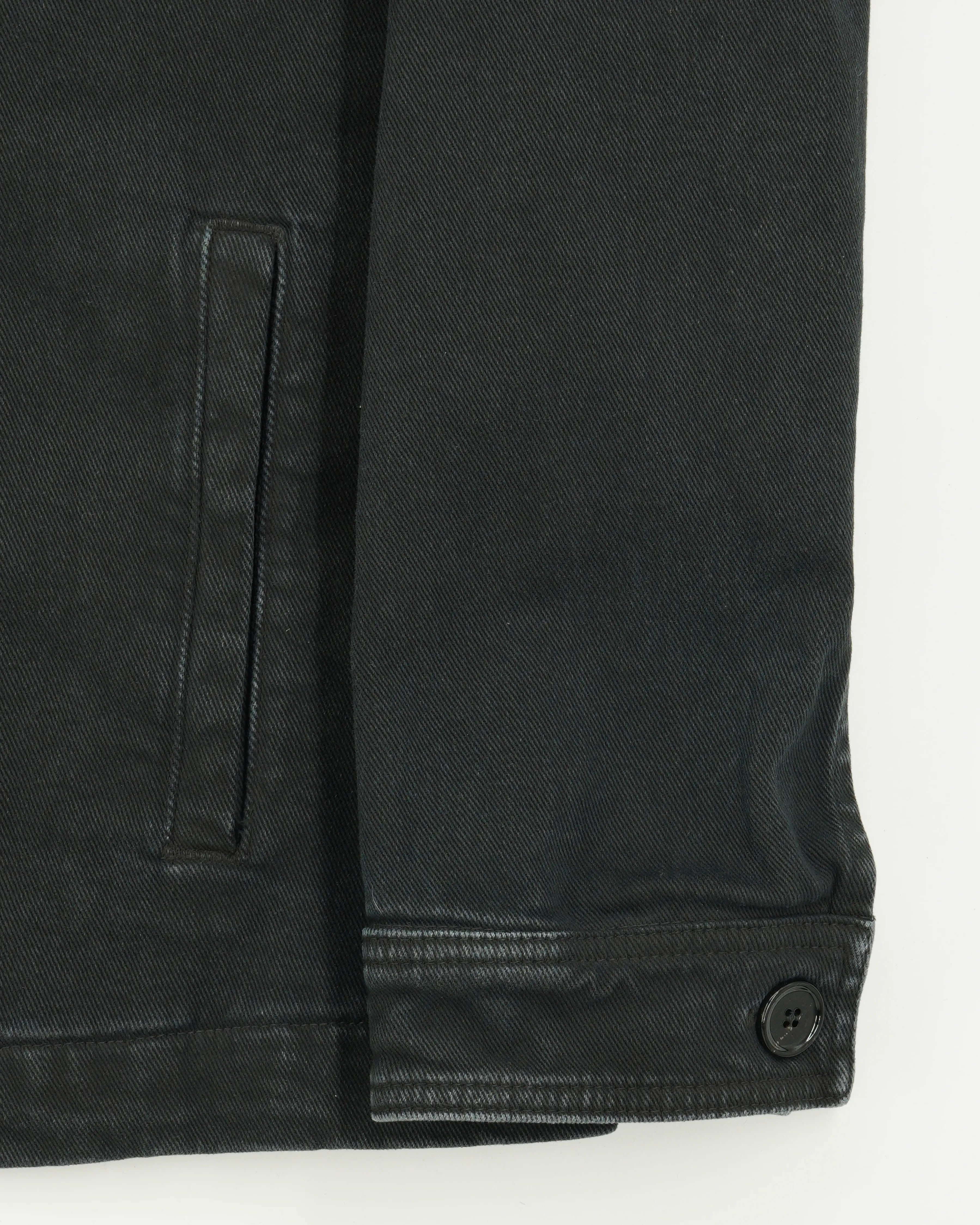 Dondup Jacket Washed Cotton Black
