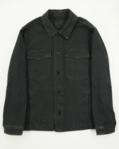 Dondup Jacket Washed Cotton Black