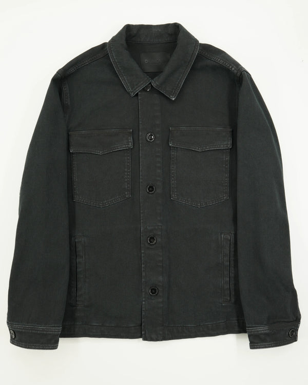 Dondup Jacket Washed Cotton Black
