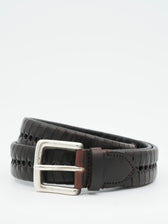 Gavazzeni Belt Perforated Choco
