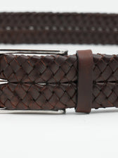 Gavazzeni Belt Woven Choco