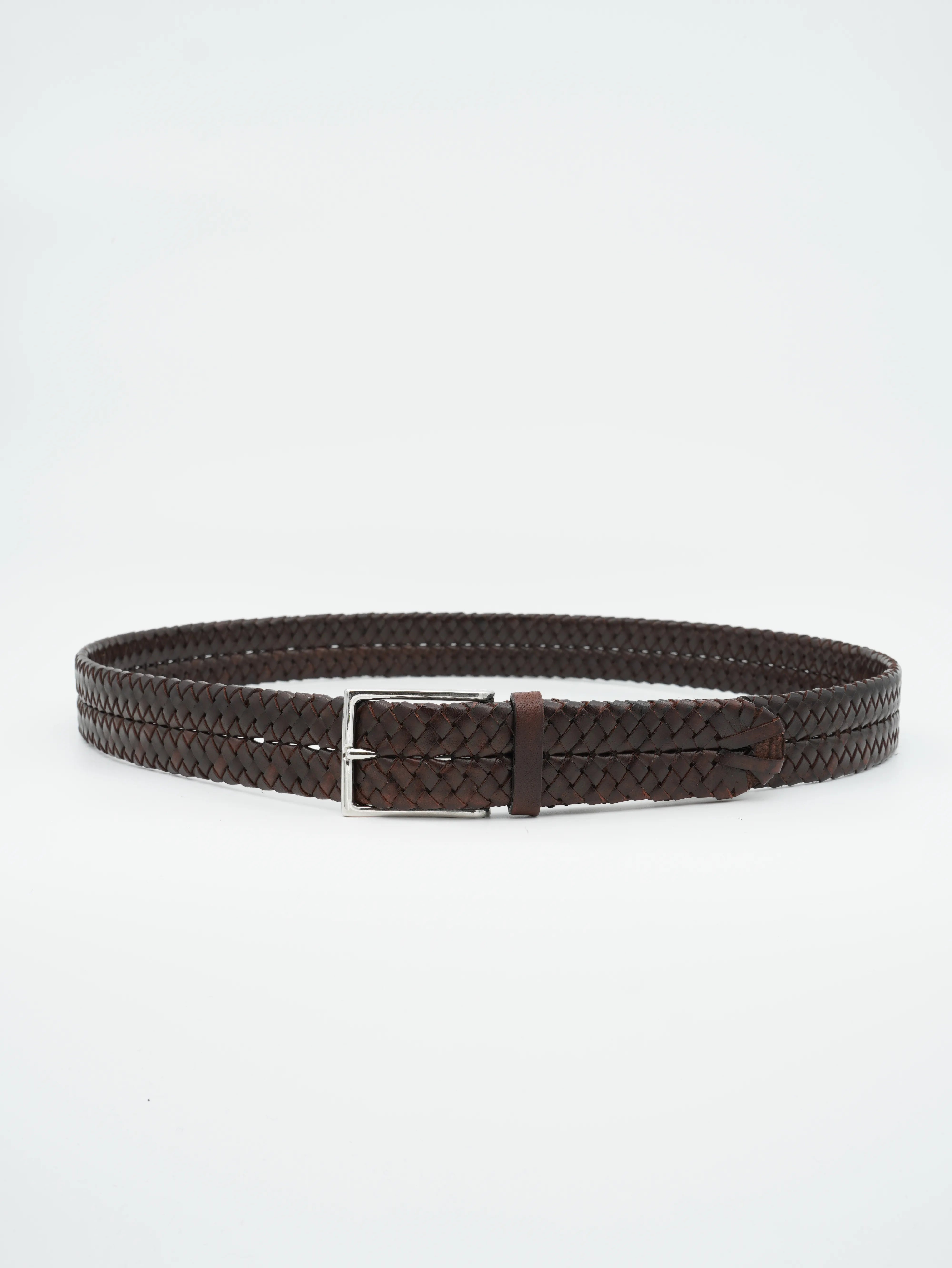 Gavazzeni Belt Woven Choco
