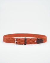 La Boucle Belt Braided Tangerine