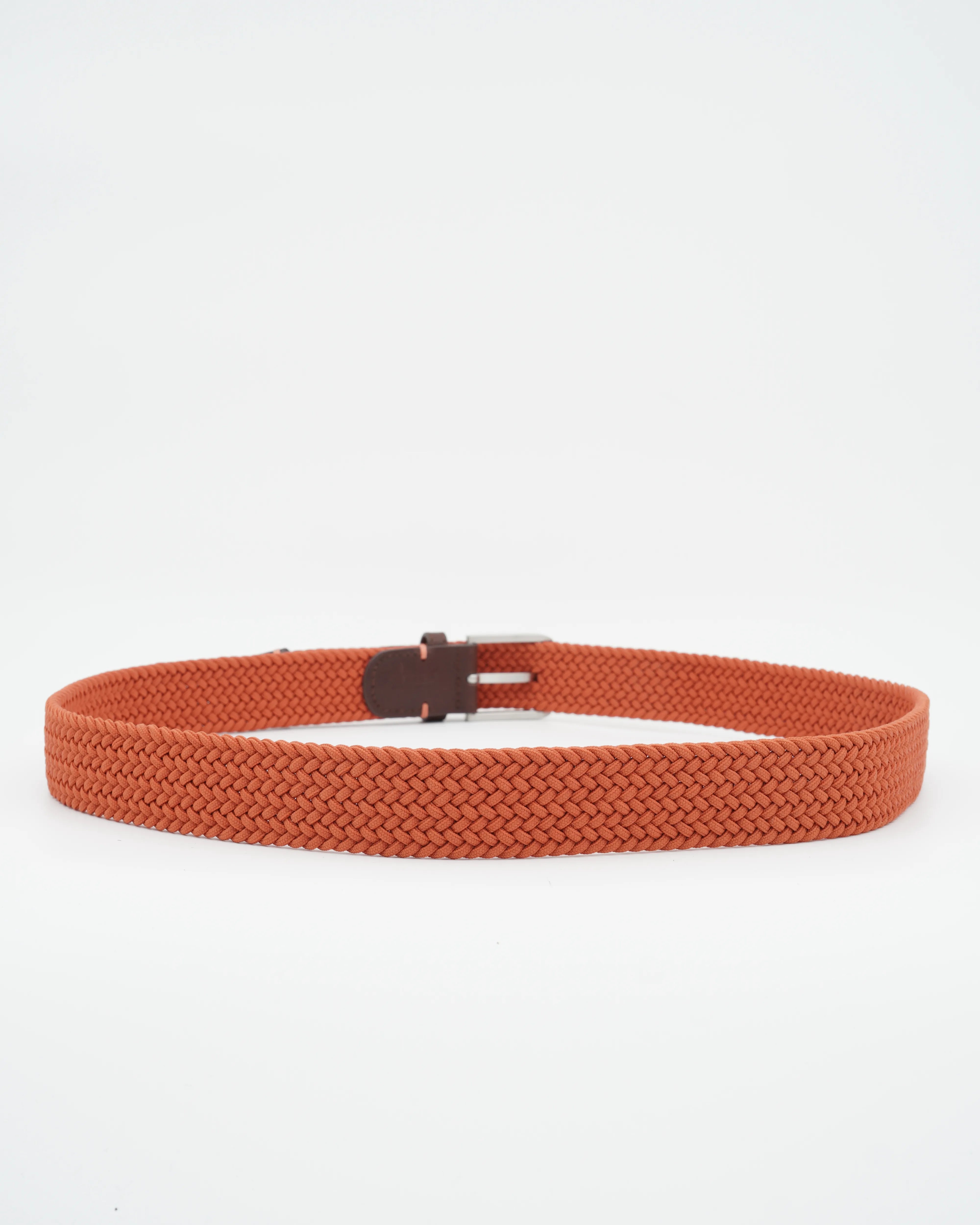 La Boucle Belt Braided Tangerine