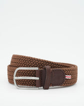 La Boucle Belt Braided Brown