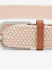 La Boucle Belt Braided Beige
