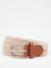 La Boucle Belt Braided Beige