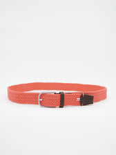 La Boucle Belt Braided Coral