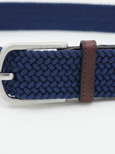 La Boucle Belt Braided Navy