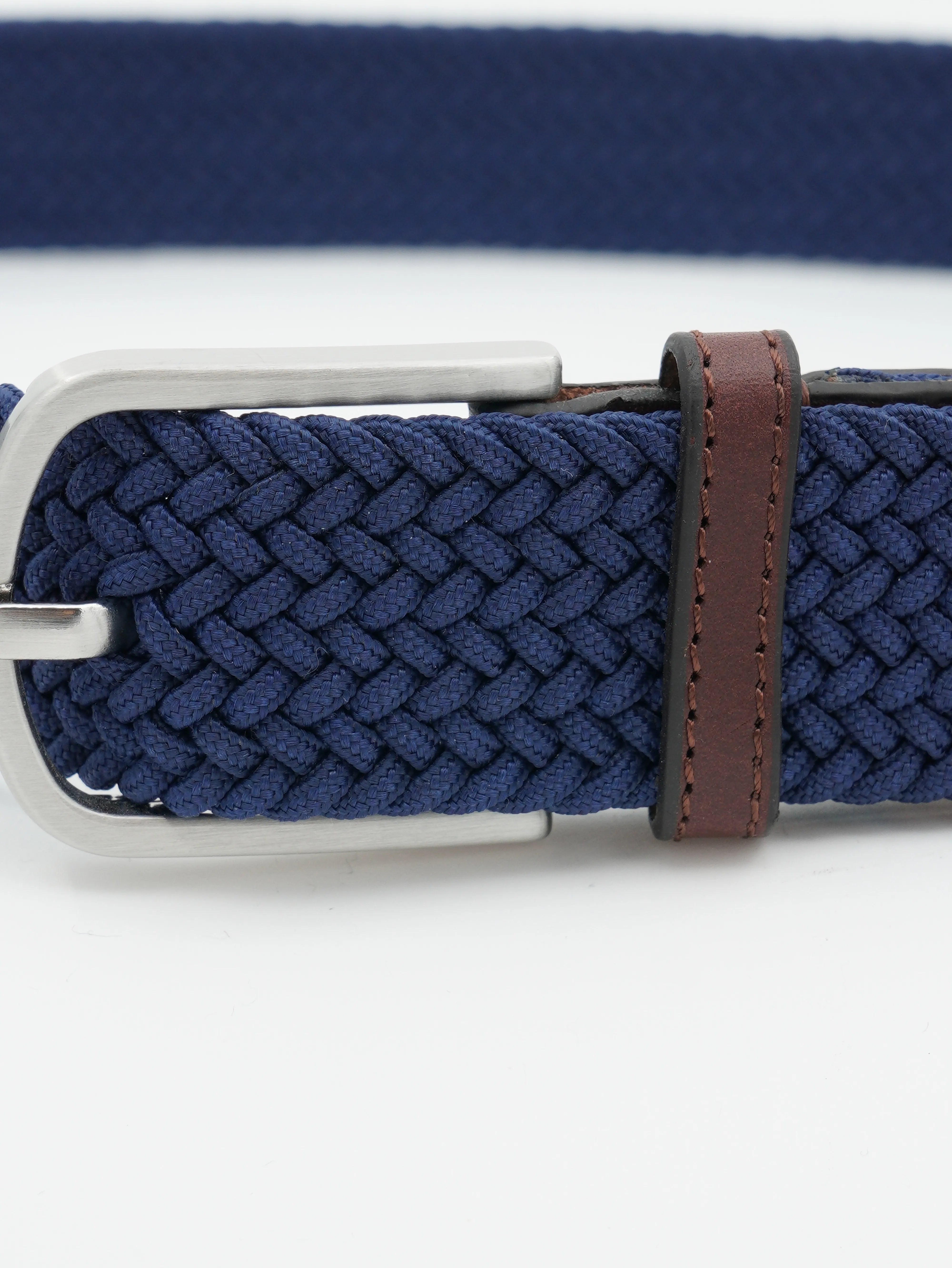 La Boucle Belt Braided Navy