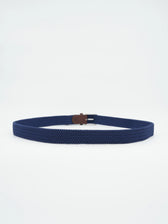 La Boucle Belt Braided Navy
