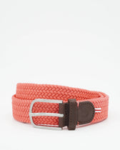 La Boucle Belt Braided Coral
