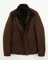 Zonda Field Jacket Merino Shearling Brown