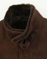 Zonda Field Jacket Merino Shearling Brown